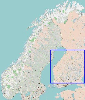 carte de Norvege