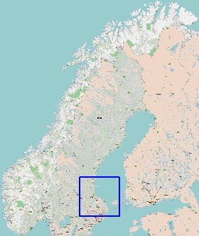 carte de Norvege