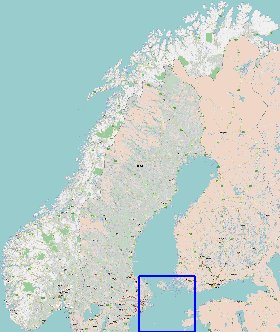 carte de Norvege