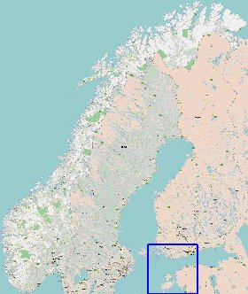 carte de Norvege