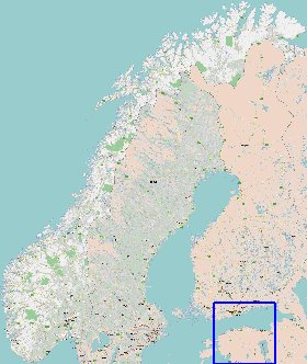 carte de Norvege