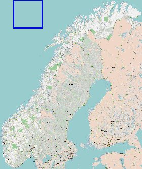 carte de Norvege