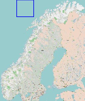 carte de Norvege