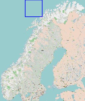 carte de Norvege