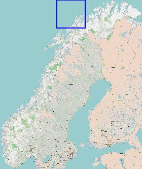 carte de Norvege