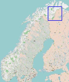 carte de Norvege