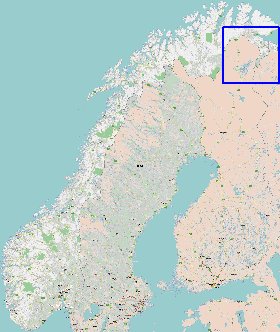 carte de Norvege