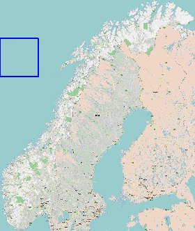 carte de Norvege