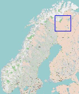 carte de Norvege