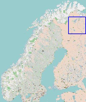 carte de Norvege