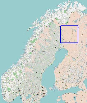 carte de Norvege