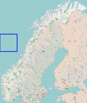 carte de Norvege