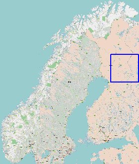 carte de Norvege