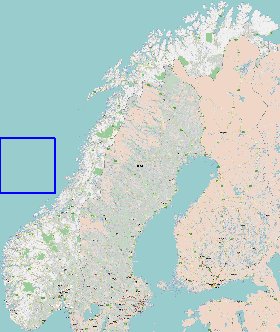 carte de Norvege