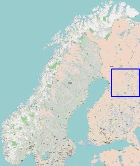 carte de Norvege