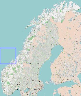 carte de Norvege