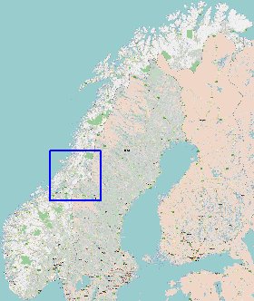 carte de Norvege