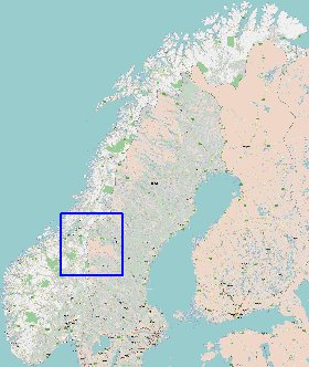 carte de Norvege