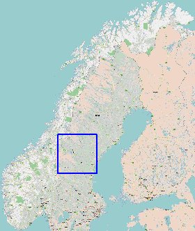 carte de Norvege