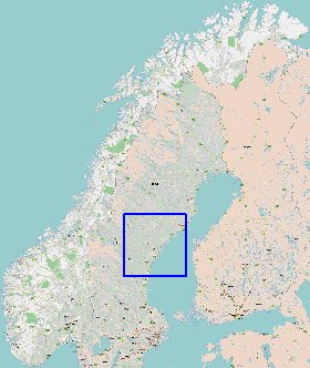 carte de Norvege