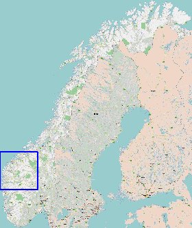 carte de Norvege