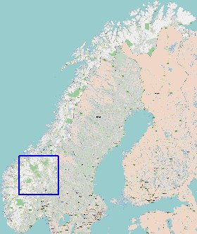 carte de Norvege