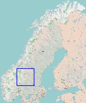 carte de Norvege