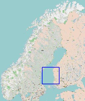 carte de Norvege