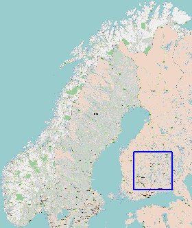 carte de Norvege