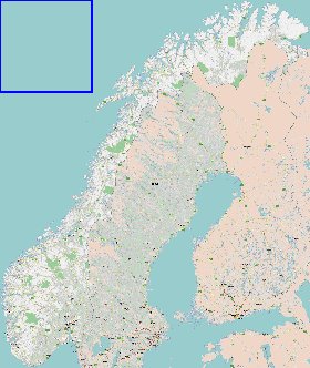 carte de Norvege