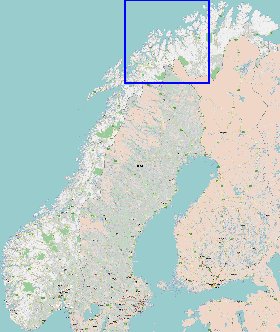 carte de Norvege