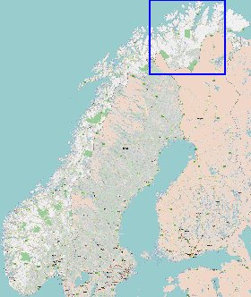 carte de Norvege