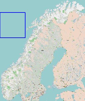 carte de Norvege