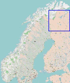 carte de Norvege