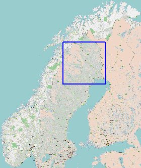 carte de Norvege