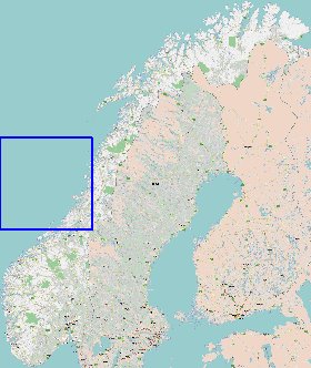 carte de Norvege