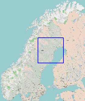 carte de Norvege