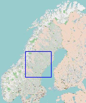 carte de Norvege