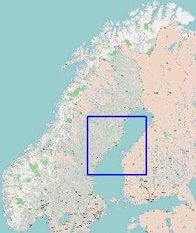 carte de Norvege