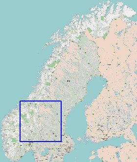 carte de Norvege