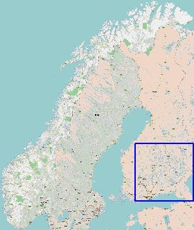 carte de Norvege