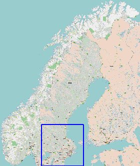 carte de Norvege