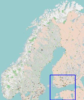 carte de Norvege