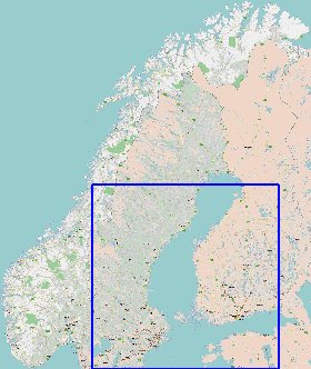 carte de Norvege