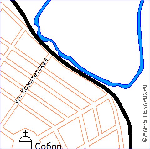 Transport carte de Novotcherkassk