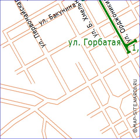 Transport carte de Novotcherkassk