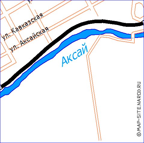 Transport carte de Novotcherkassk