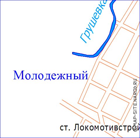 Transport carte de Novotcherkassk