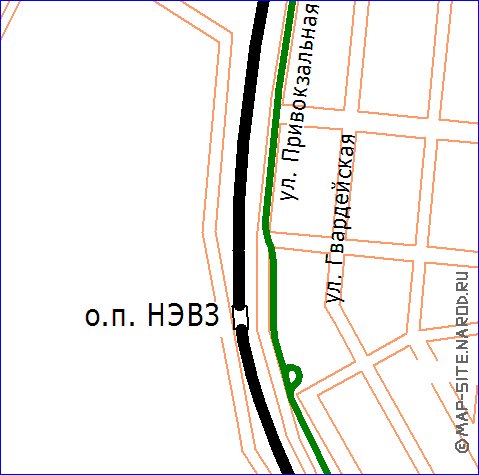 Transport carte de Novotcherkassk