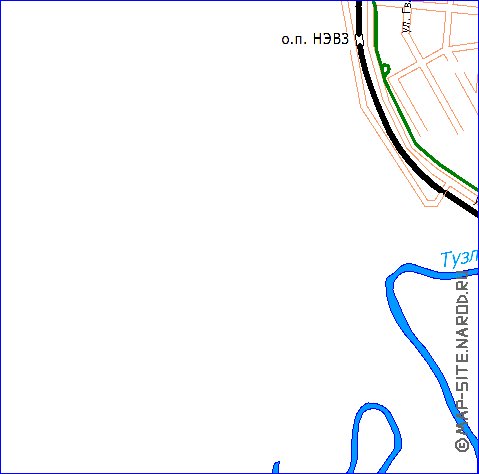 Transport carte de Novotcherkassk